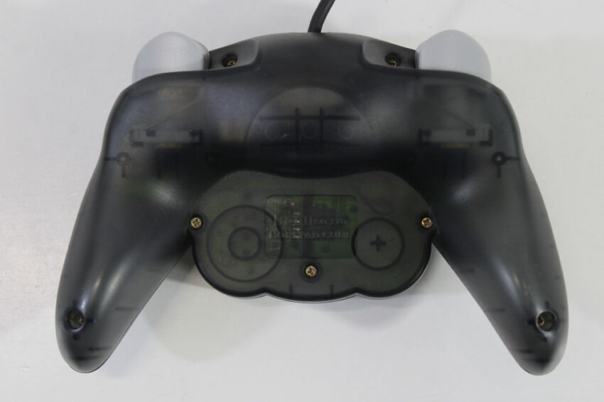Official HORI Pad Cube Nintendo Gamecube Controller Clear Black (B)