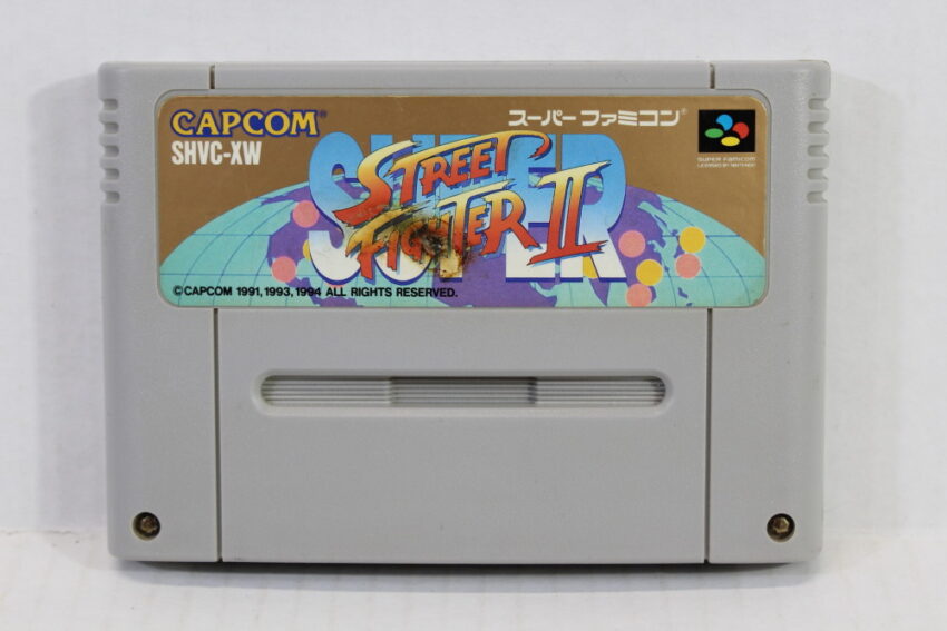SUPER Street Fighter II 2 (C Damaged Shell) Nintendo Super Famicom SFC
