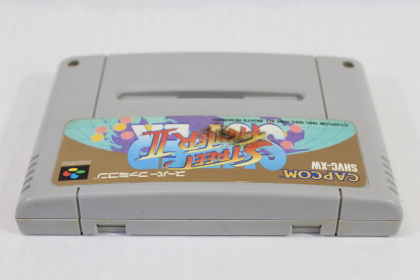 SUPER Street Fighter II 2 (C Damaged Shell) Nintendo Super Famicom SFC