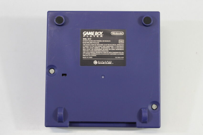 Nintendo Gamecube Gameboy Player Indigo Purple DOL-017 (A)