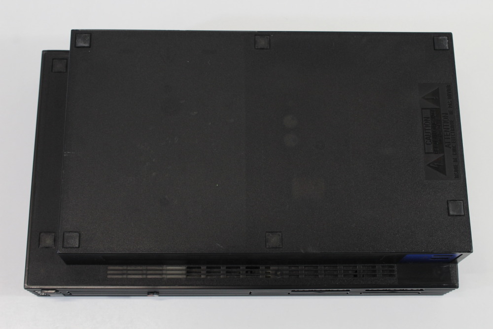 Sony PlayStation 2 Slim Black and 2024 Accessories (For Parts/Repair)