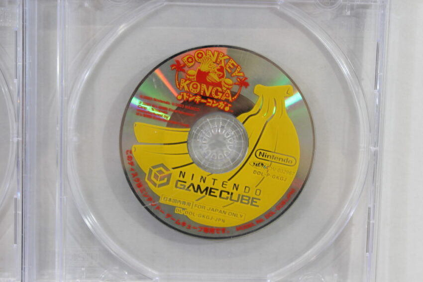 Lot of 4 Donkey Konga 1 2 3 Donkey Kong Jungle Beat Disc only (B) Nintendo GameCube GC