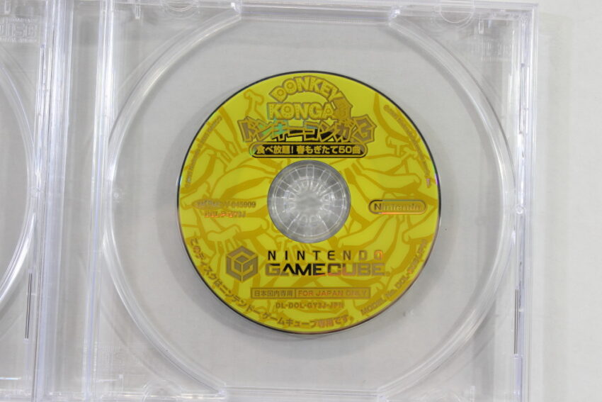 Lot of 4 Donkey Konga 1 2 3 Donkey Kong Jungle Beat Disc only (B) Nintendo GameCube GC