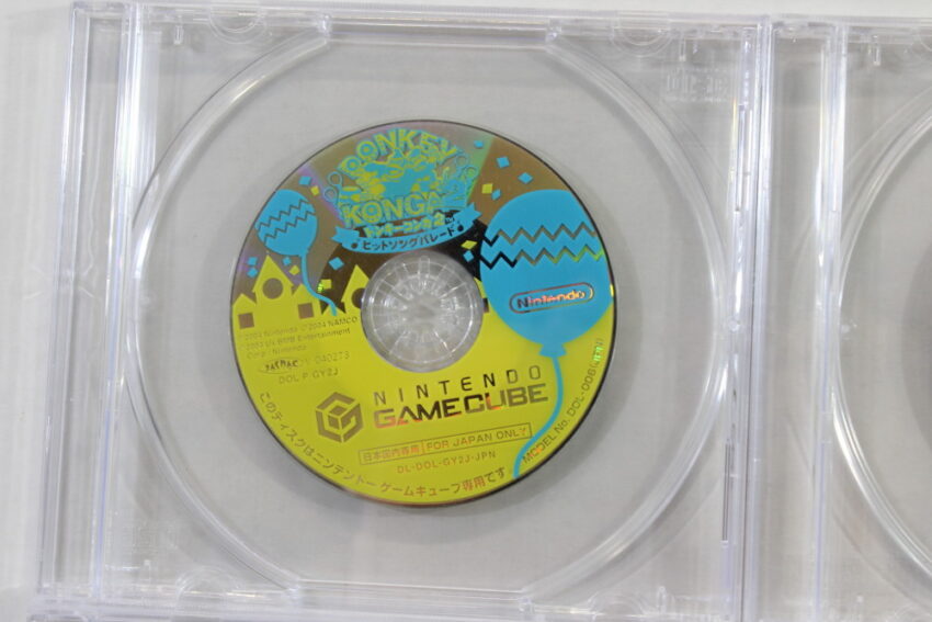 Lot of 4 Donkey Konga 1 2 3 Donkey Kong Jungle Beat Disc only (B) Nintendo GameCube GC