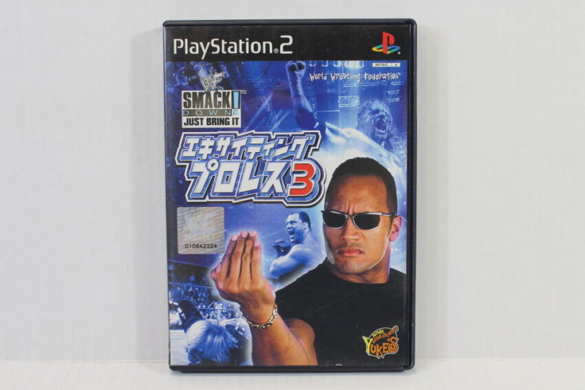 WWE Smack Down Exciting Prowrestling 3 CIB (B) SONY PlayStation 2 PS2