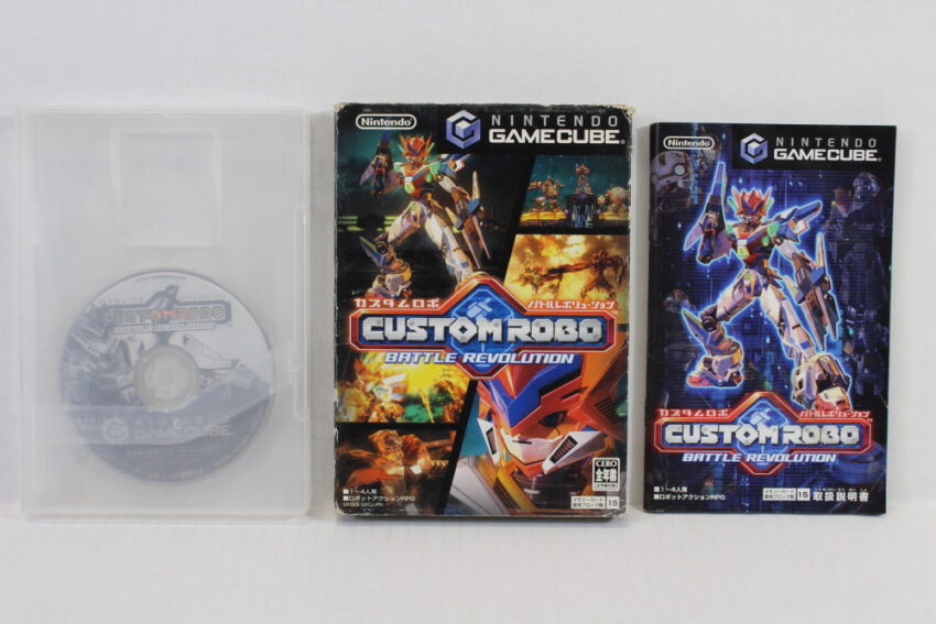 Custom Robo Battle Revolution CIB (B) Nintendo GameCube GC
