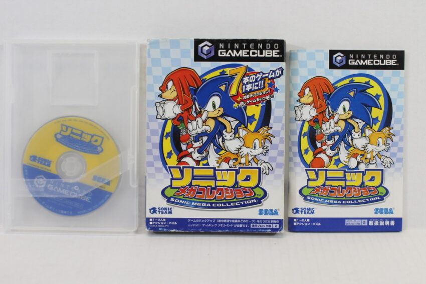 Sonic Mega Collection 7 Games in 1 (B) Nintendo GameCube GC