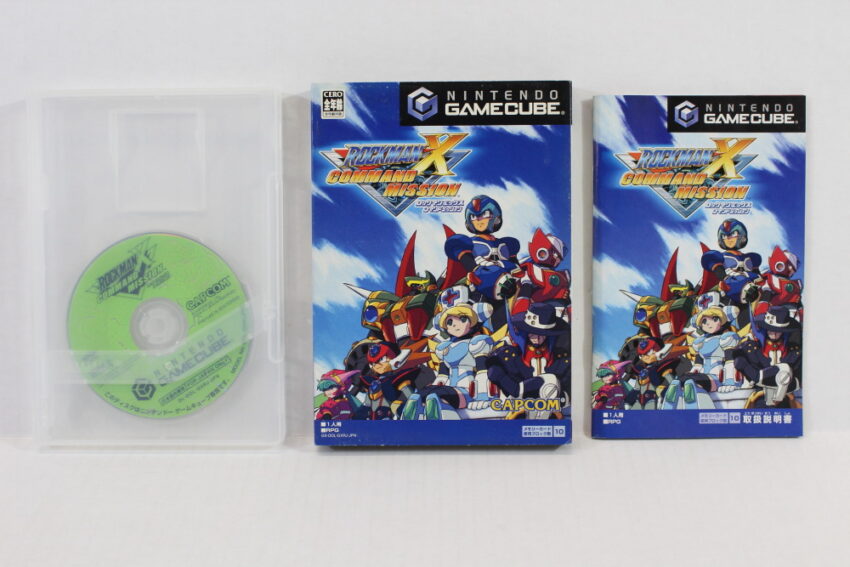 Rockman X Command Mission Mega Man CIB (B) Nintendo GameCube GC