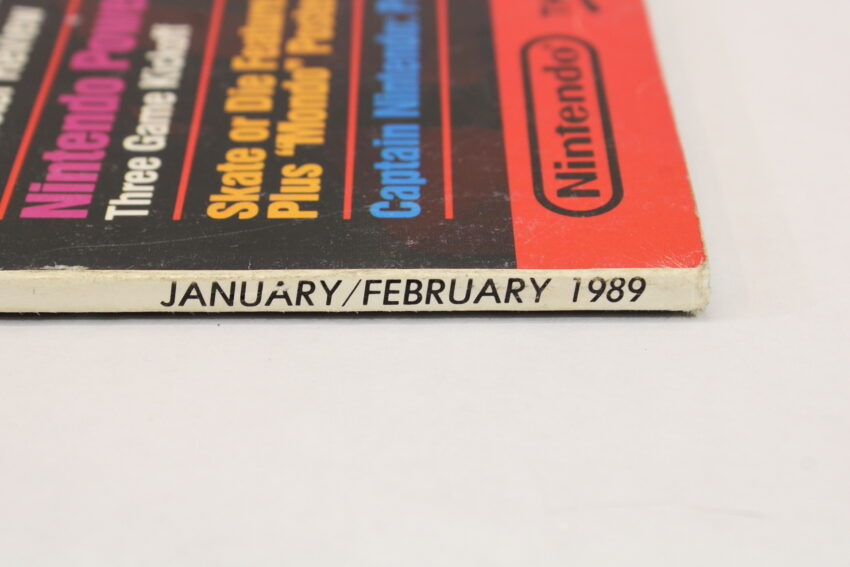 Nintendo Power January February 1989 Zelda 2 Adventure of Link With Poster Loose Pages (B) Video Game Magazine