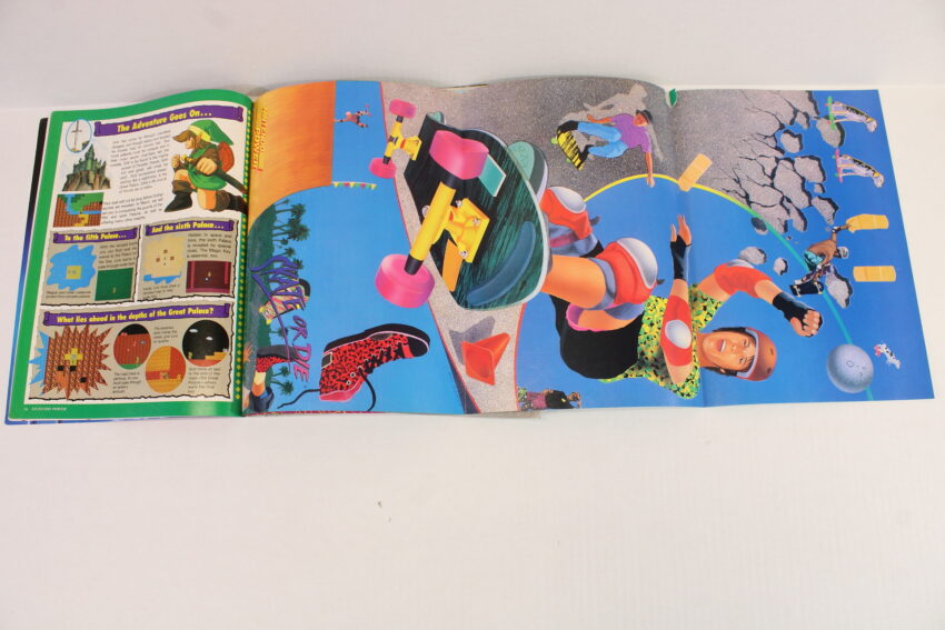 Nintendo Power January February 1989 Zelda 2 Adventure of Link With Poster Loose Pages (B) Video Game Magazine
