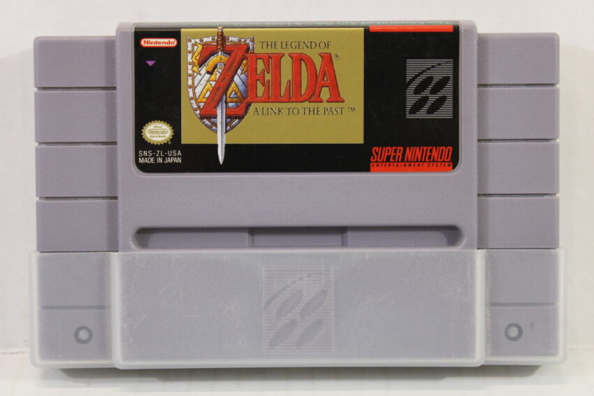 North American Legend of Zelda A Link to the Past With Dust Sleeve (B) Super Nintendo SNES