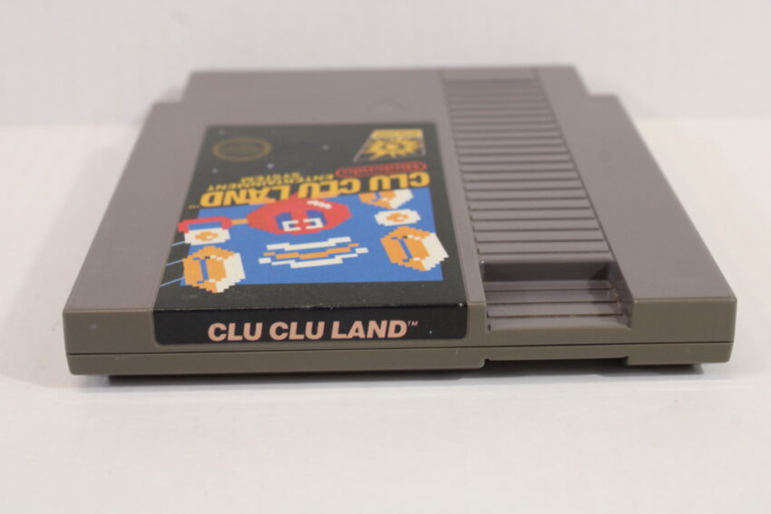 North American Clu Clu Land 5 Screw with Dust Sleeve (B) Nintendo Entertainment System NES