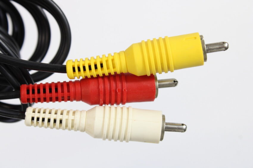 OEM Nintendo RCA AV Cable GC SNES N64 SFC Cord Damage (D)
