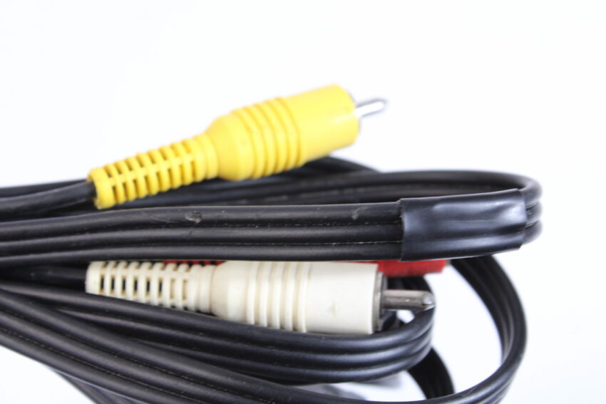OEM Nintendo RCA AV Cable GC SNES N64 SFC Cord Damage (D)