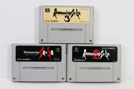 Lot of 3 Romancing Saga 1 2 3 (B) Nintendo Super Famicom SFC