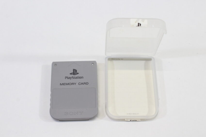Official SONY PlayStation 1 OEM Memory Card Boxed for PS1 Console CIB (B) SONY PlayStation 1 PS1