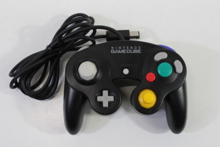 Official Nintendo Gamecube Controller Jet Black (B) Nintendo GameCube GC