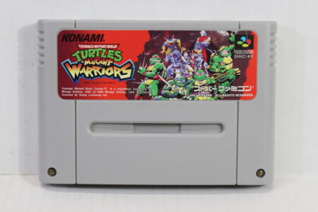 TMNT Ninja Turtles Mutant Warriors (B) Nintendo Super Famicom SFC