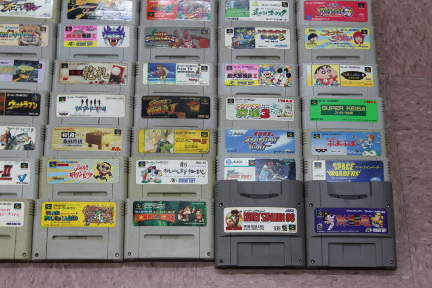 Wholesale Lot of 80 Nintendo Super Famicom Games (Untested / Uncleaned) Nintendo Super Famicom SFC