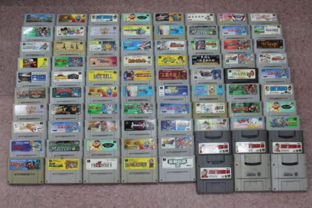 Wholesale Lot of 80 Nintendo Super Famicom Games (Untested / Uncleaned) Nintendo Super Famicom SFC