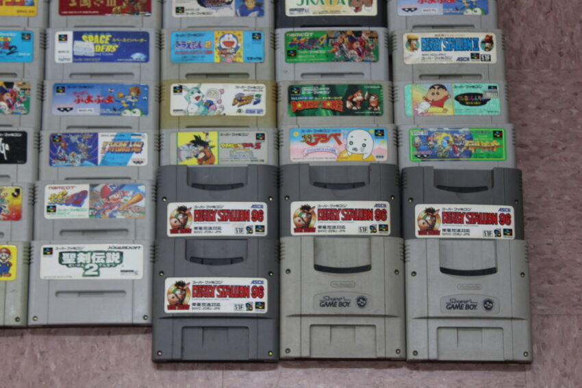 Wholesale Lot of 80 Nintendo Super Famicom Games (Untested / Uncleaned) Nintendo Super Famicom SFC