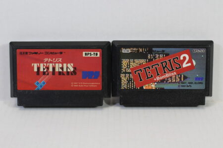 Lot of 2 TETRIS & 2 + BomBliss (B) Nintendo Famicom FC