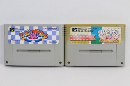 Lot of 2 Hoshi no Kirby Super Deluxe / Super Star & Kirby Bowl Dream Course (C) Nintendo Super Famicom SFC