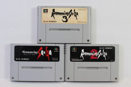 Lot of 3 Romancing Saga 1 2 3 (B) Nintendo Super Famicom SFC
