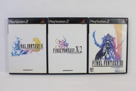 Lot of 3 Final Fantasy X 10 X-2 10-2 XII 12 (B) SONY PlayStation 2 PS2