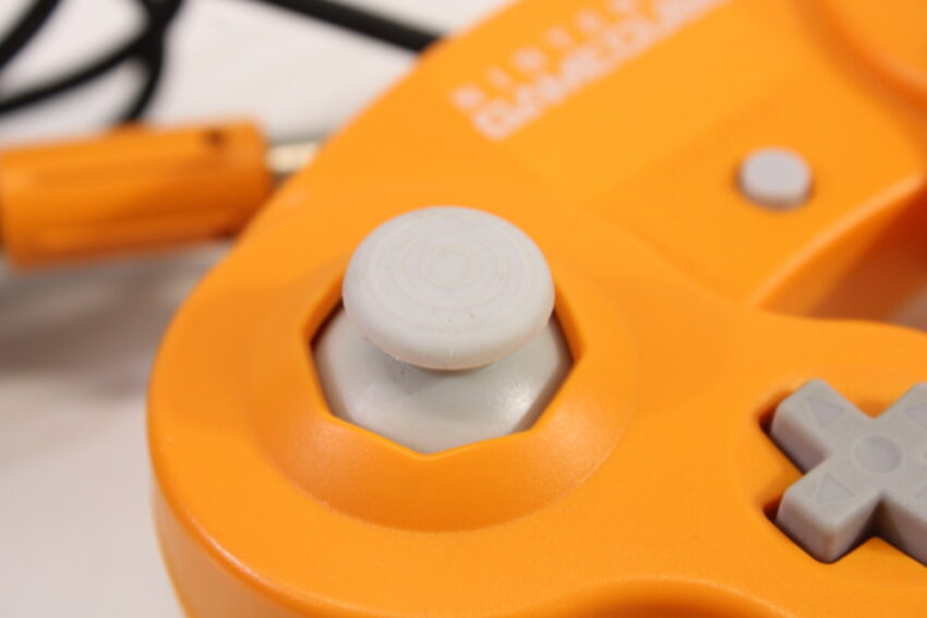 Official Nintendo Gamecube Controller Spice Orange (C Discolored) Nintendo GameCube GC