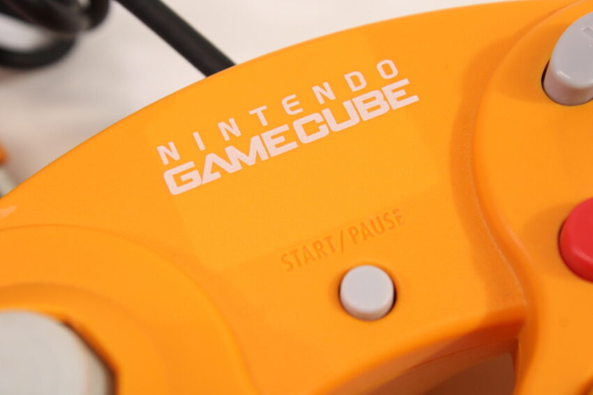 Official Nintendo Gamecube Controller Spice Orange (C Discolored) Nintendo GameCube GC
