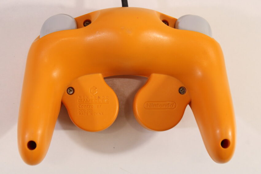 Official Nintendo Gamecube Controller Spice Orange (C Discolored) Nintendo GameCube GC