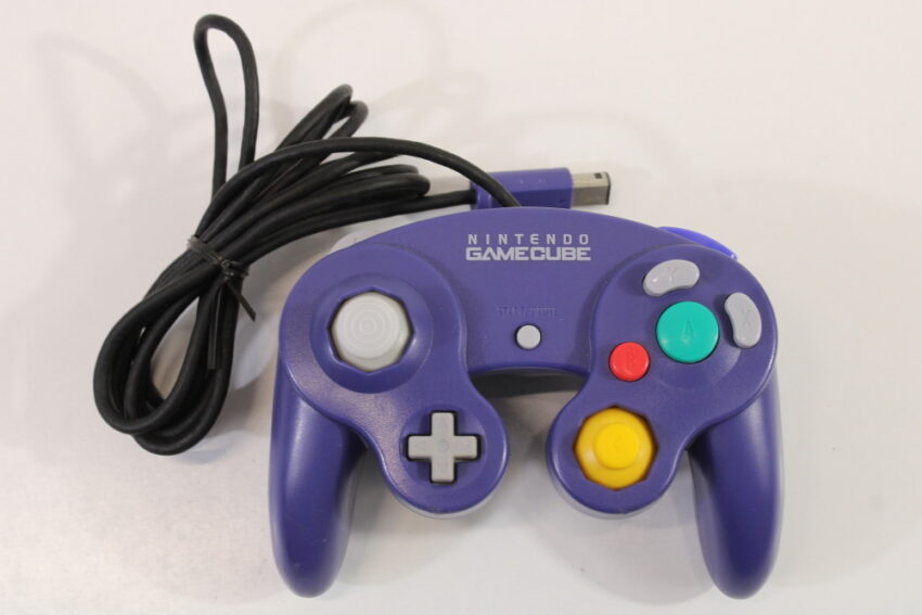 Official Nintendo Gamecube Controller Indigo Purple (C Cosmetic Wears) Nintendo GameCube GC