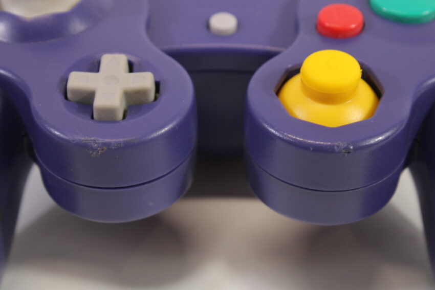 Official Nintendo Gamecube Controller Indigo Purple (C Cosmetic Wears) Nintendo GameCube GC