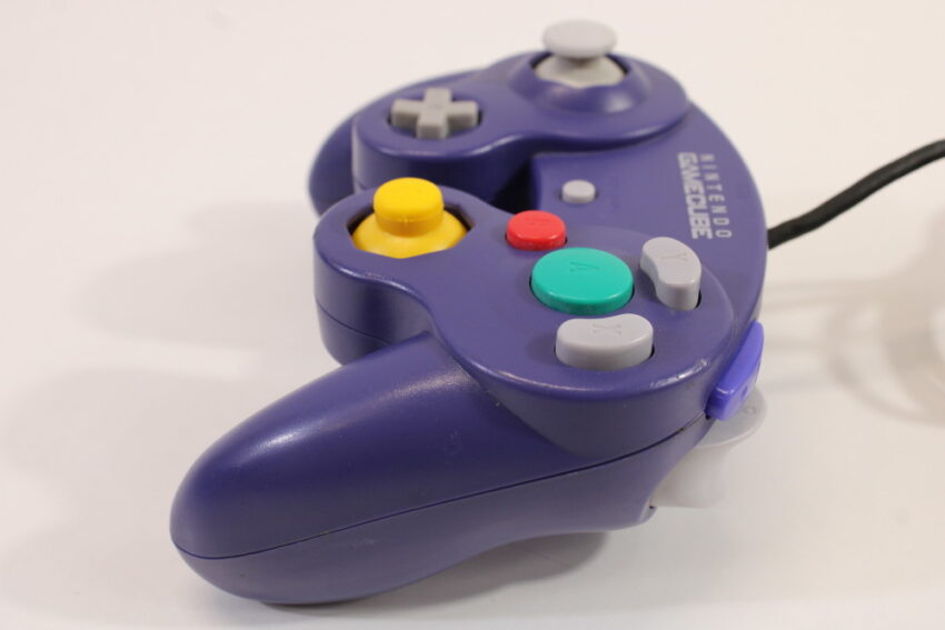 Official Nintendo Gamecube Controller Indigo Purple (C Cosmetic Wears) Nintendo GameCube GC