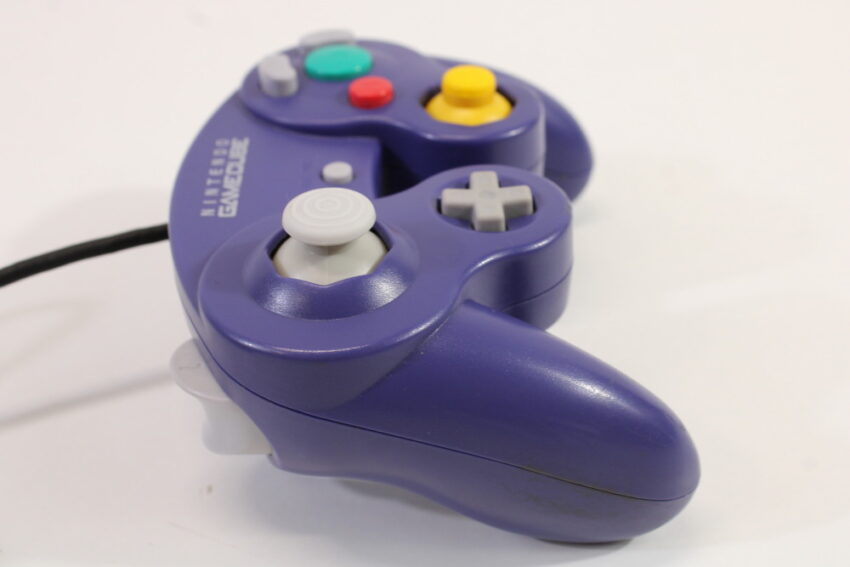 Official Nintendo Gamecube Controller Indigo Purple (C Cosmetic Wears) Nintendo GameCube GC