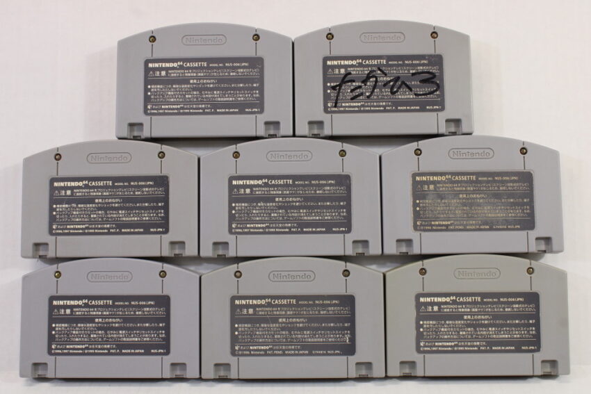 Lot of 8 Smash Bros Kirby Star Wars Shadows / Racer Custom Robo Grand Prix Masters Golf (B) Nintendo 64 N64