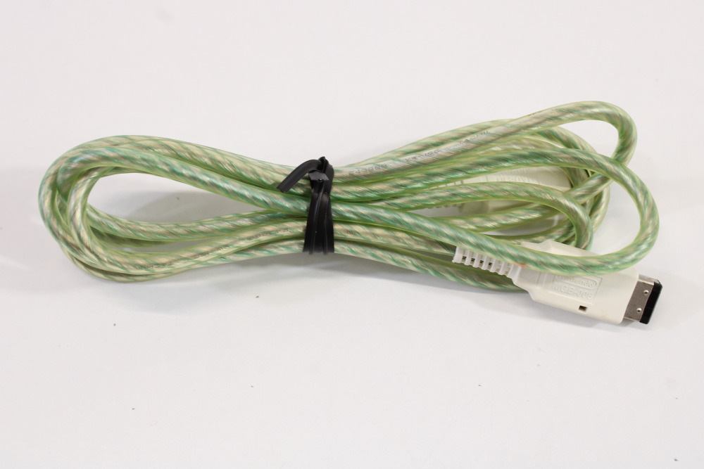 Gameboy Pocket / Color Link Cable Boxed MGB-008 Clear Green Cord x ...