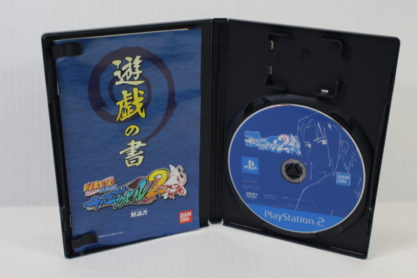 Lot of 2 NARUTO Shippuden Narutimate Accel 1 & 2 (B) SONY PlayStation 2 PS2