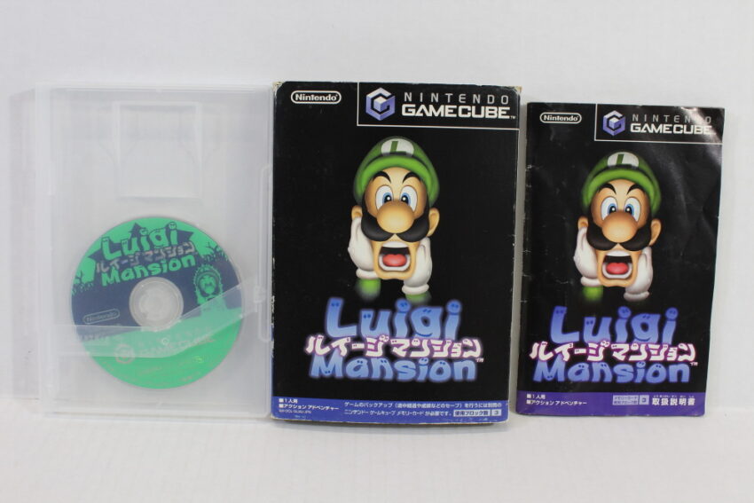 Luigi's Mansion / Luigi CIB (B) Nintendo GameCube GC