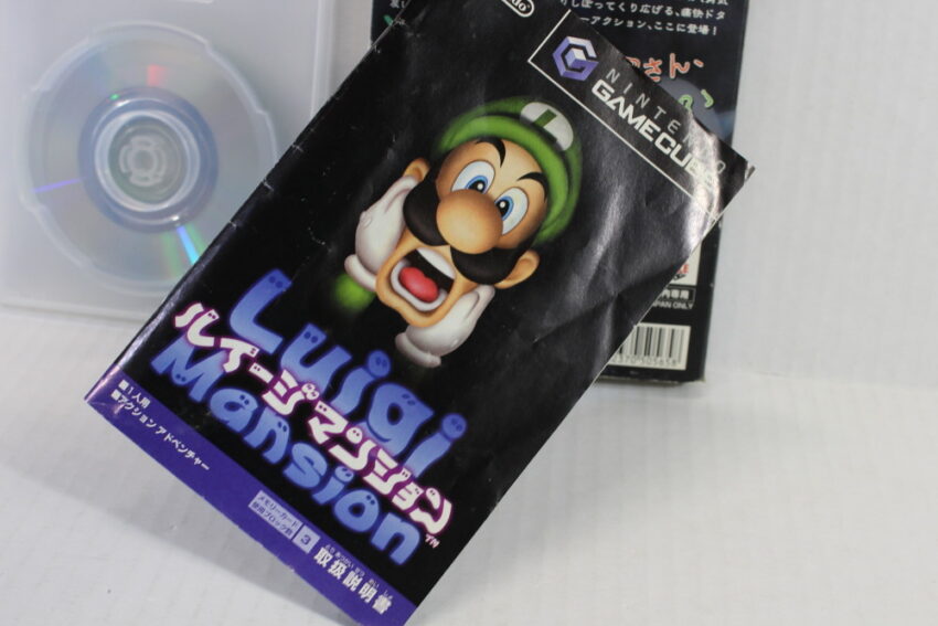 Luigi's Mansion / Luigi CIB (B) Nintendo GameCube GC