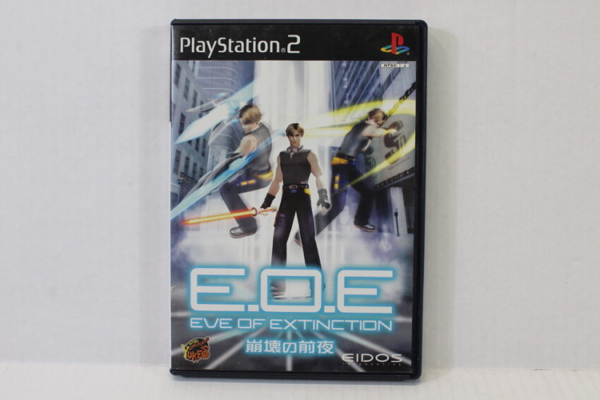 EVE of Extinction E.O.E CIB (B) SONY PlayStation 2 PS2