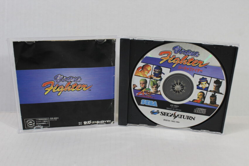 Lot of 2 Virtua Fighter 1 & 2 CIB (B) SEGA Saturn SS