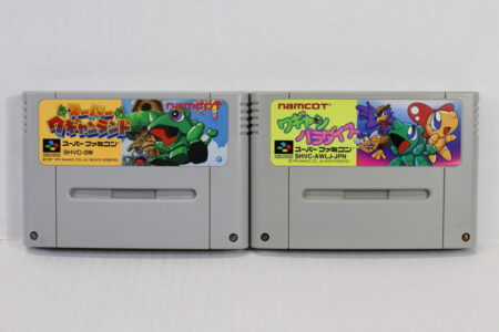 Lot of 2 Wagyan Land &  Paradise / Wagan (B) Nintendo Super Famicom SFC