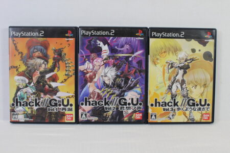 Lot of 3 .hack // G.U. Vol 1 2 3 (B) SONY PlayStation 2 PS2