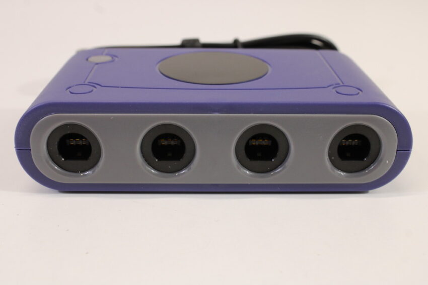 Nintendo Super Famicom Style Digital Controller Pad for Nintendo Gamecube With Purple Switch & Wii U / PC USB Controller Adapter SFC GCN (B)
