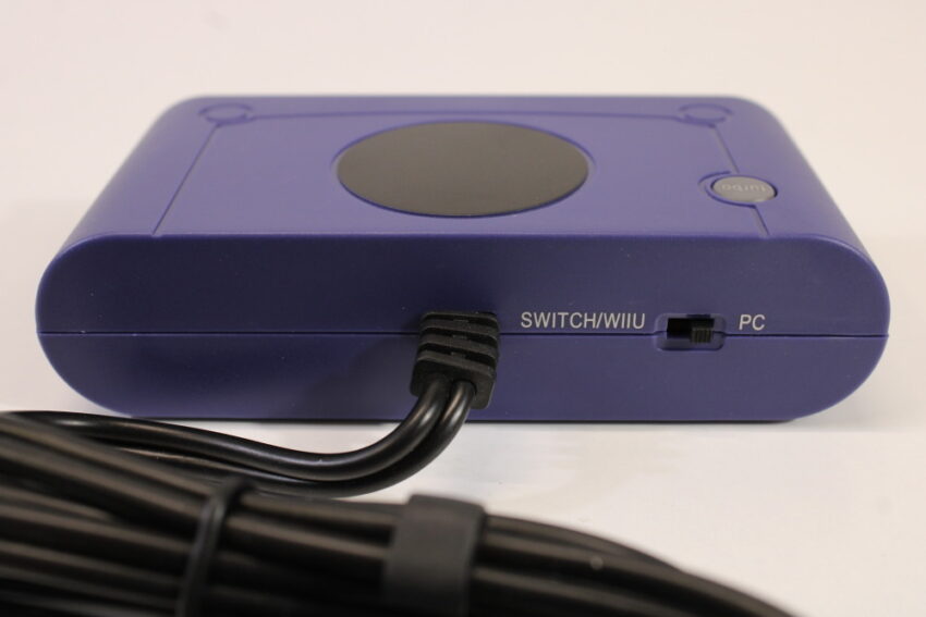 Nintendo Super Famicom Style Digital Controller Pad for Nintendo Gamecube With Purple Switch & Wii U / PC USB Controller Adapter SFC GCN (B)