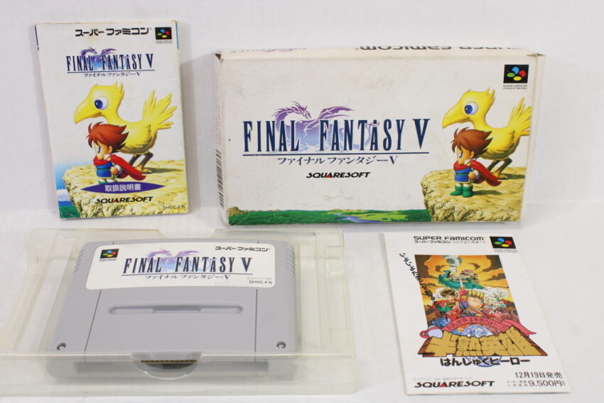 Final Fantasy V 5 Boxed (B) Nintendo Super Famicom SFC