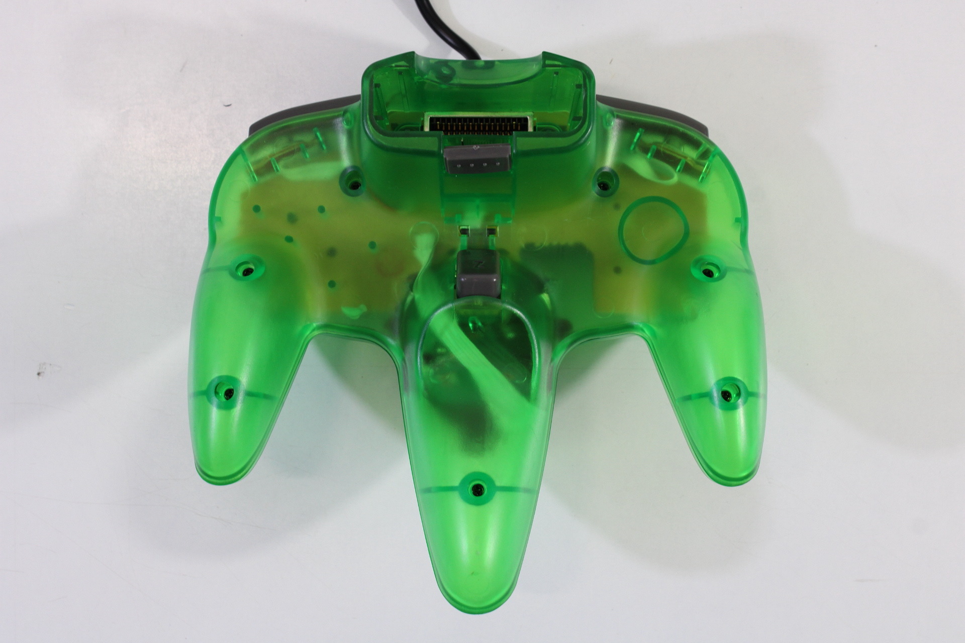 Nintendo 64 Clear Green Transparent Console Super Mario 64 Diddy