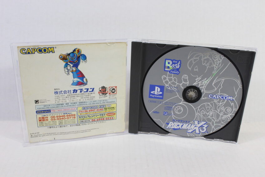 Rockman X3 Mega Man Best CIB (B) SONY PlayStation 1 PS1